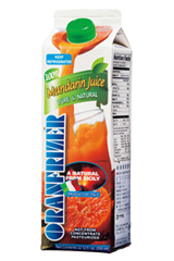 冷凍ストレート果汁 オランフリーゼル マンダリンオレンジジュース